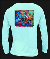 Tormenter Woman's Turtle Printed Performance Shirt