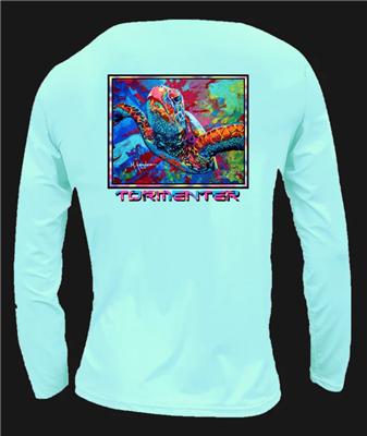Tormenter Woman's Turtle Printed Performance Shirt