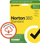 Norton 360 Standard 2023 - 1 Devices 1 Year Subscription PC/Mac/iOS/Android Download
