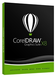 CorelDRAW Graphics Suite X8 DVD Box Win