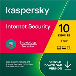 Kaspersky Internet Security 2023 Multi Device 10 User 1 Year Download