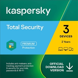 Kaspersky Total Security 2023 Multi Device 3 User 2 Year Download