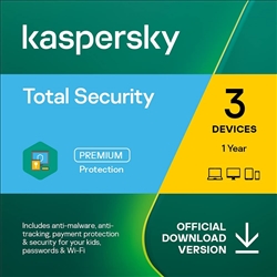 Kaspersky Total Security 2023 Multi Device 3 User 1 Year Download