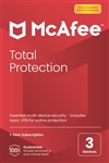 McAfee Total Protection 2023 3 Device Antivirus Internet Security Software VPN, Password Manager 1 Year
