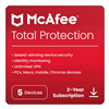 McAfee Total Protection 2024 5 Device Antivirus Internet Security Software VPN, Password Manager 2 Year