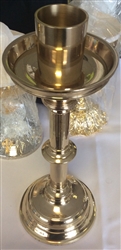 Brass candle holder