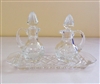 Crystal cruet sets