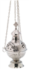 Nickel-Plated Thurible Height 28cm