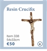 Resin Crucifix 54x 33cm (NO 4)