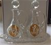 Crystal Cruet set