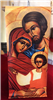 Holy family banner