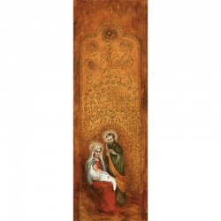 Christmas Holy Family Painting Banner 3.3m x 1.2m