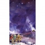 Advent 3 Kings & Stable Banner 1.2m x 0.5m (SMALL NO 8)