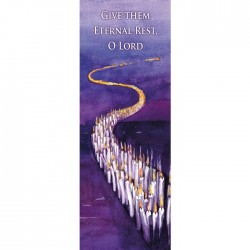 November Holy Souls Candles Banner 3.3m x 1.2m (Banner No 1)