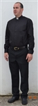 Extra Large Black Tonsure Long Sleeved Shirt