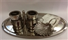 Baptismal set silver 23x14cm