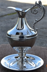 Silver Baptismal Jug and Tray