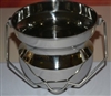 Holy Water Bucket in Brass/Silver