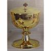 Ciborium with Gold Finish