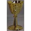 Lined Chalice with Gold Finish