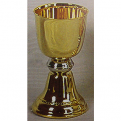Small Chalice with Brass Base