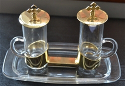 Cruet Set with Glass Tray (100mL)