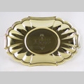 Gold Baroque Communion Tray.