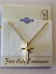 Gold first holy communion chain
