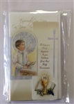 First holy communion card