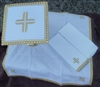 Gold Cross Altar Set of 4