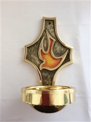 Holy water holder for wall