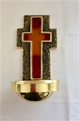 Holy water holder for wall