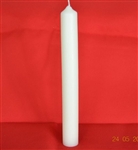 12x1&#44;3/8inch/35mmx30cm Ivory Altar Candle (24)