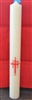 (NO 7) 24x2inch Paschal Candle with Transfer