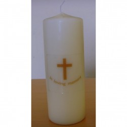 6x2.375inch In Loving Memory Candle