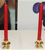 12x1inch/25mmx30cm Red Altar Candle