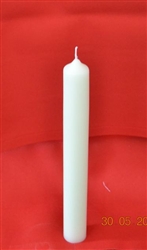 12x1inch/25mmx30cm Ivory Altar Candle (60)