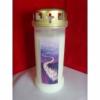 (NO 2) Give them Eternal Rest O Lord" Memorial Candle White (30)