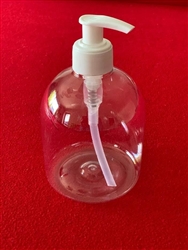 Empty 500ml Bottles with Pump Dispenser