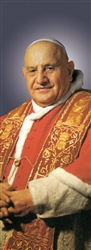 Pope John  XXIII 1.2m x 0.5m