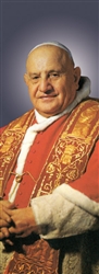 Pope John  XXIII 3.3m x 1.2m