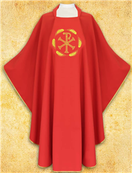 Red PX Chasuble