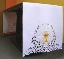 Gold Chalice Design Altar Cloth