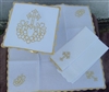 Gold Cross Altar Linen Set