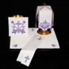 Purple Cross and Grapes Altar Linen Set