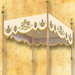 Embroidered Corpus Christi Canopy PRICE REQUEST