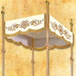 Embroidered Corpus Christi Canopy PRICE ON REQUEST