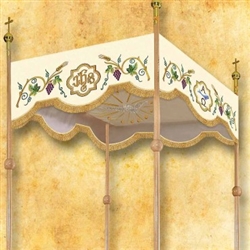 Embroidered Corpus Christi Canopy PRICE ON REQUEST