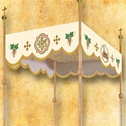 Embroidered Corpus Christi Canopy PRICE ON REQUEST