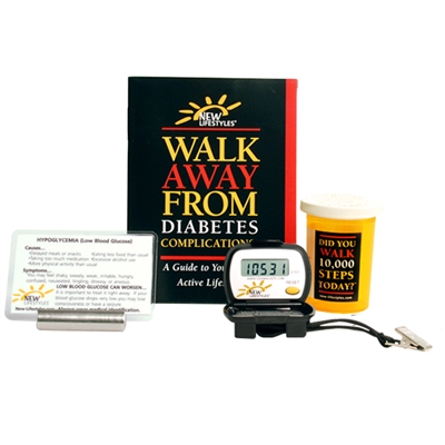 NEW-LIFESTYLES DIGI-WALKERâ„¢ Pedometer Weight Control System